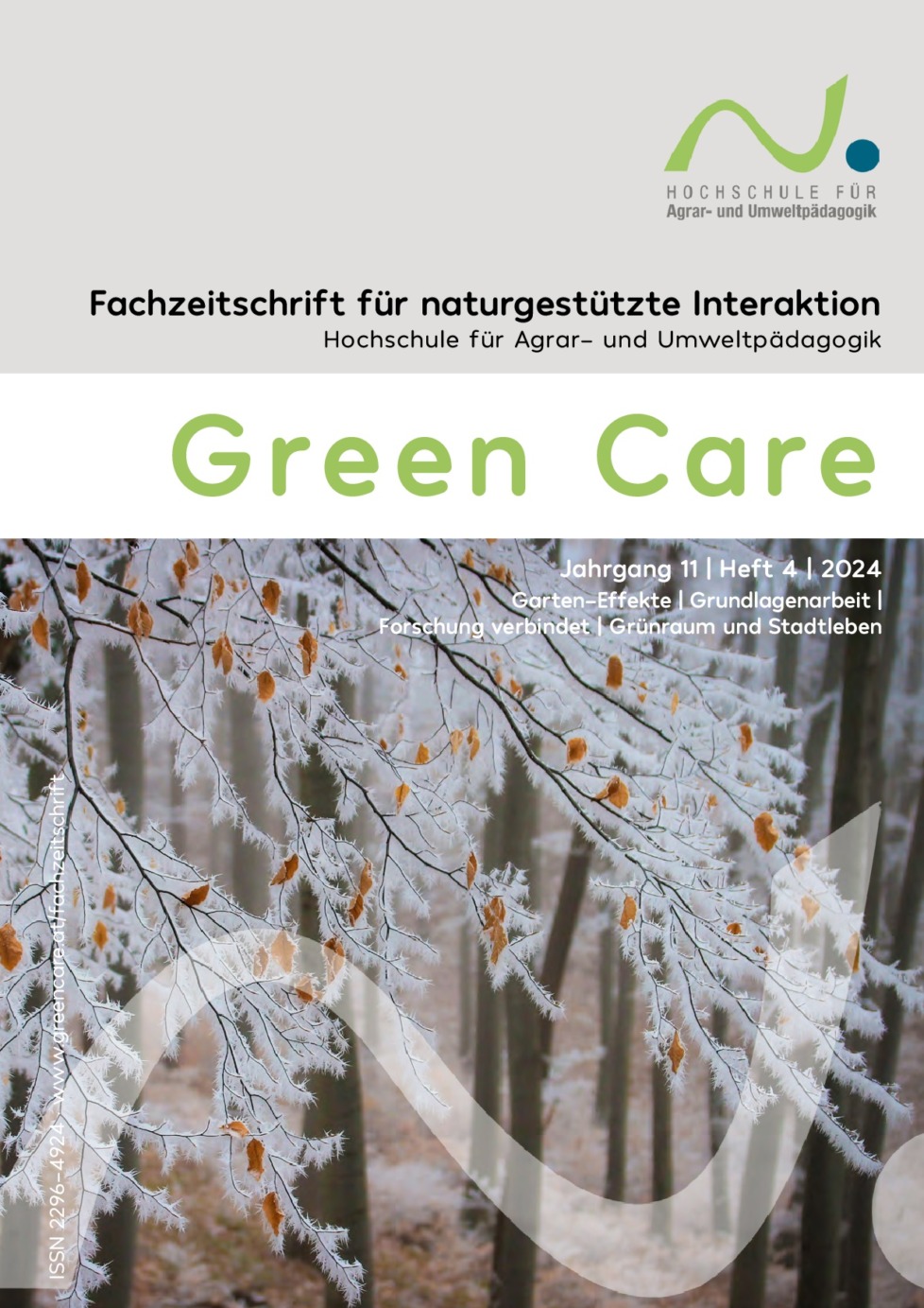 Mit dem Winter kommt die neue GREEN CARE…